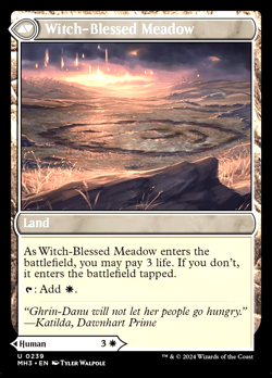 MTG Witch Enchanter 239 Foil Modern Horizons 3 - Image 2