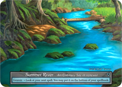 Sorcery: Contested Realm Summer River Ordinary Site Foil Beta - Image 1