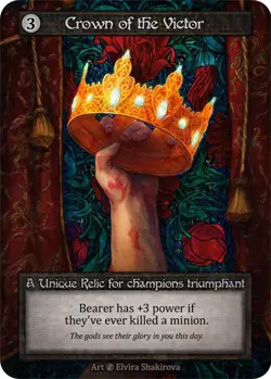 Sorcery: Contested Realm Crown of the Victor Unique Relic Non-Foil Beta - Image 1