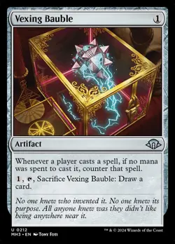 MTG Vexing Bauble 212 Modern Horizons 3 - Image 1
