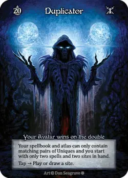 Sorcery: Contested Realm Duplicator Avatar Non-Foil Gothic - Image 1