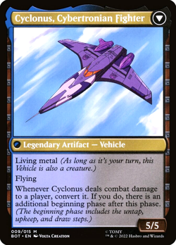MTG Cyclonus, the Saboteur 9 Mythic Foil Transformers - Image 2