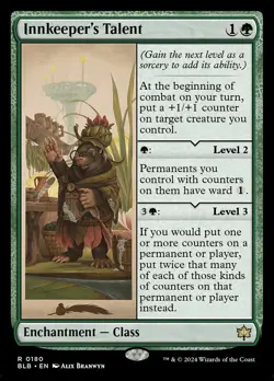 MTG Innkeeper's Talent 180 Rare Bloomburrow - Image 1
