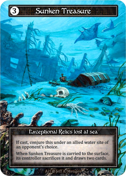 Sorcery: Contested Realm Sunken Treasure Exceptional Relics Foil Beta - Image 1