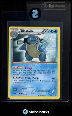 2012 POKEMON BLACK & WHITE BOUNDARIES CROSSED #31/149 BLASTOISE - Image 1