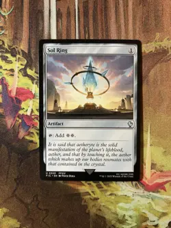 MTG Sol Ring [FINAL FANTASY Commander] Near Mint Magic - Image 1