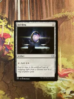 Sol Ring - NM MTG Commander: Adventures in the Forgotten Realms - Image 1