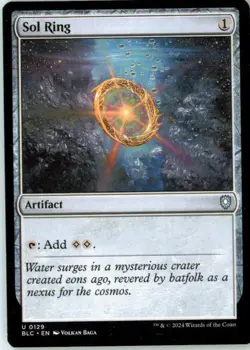 Sol Ring 129 Uncommon Commander: Bloomburrow Near Mint - Image 2