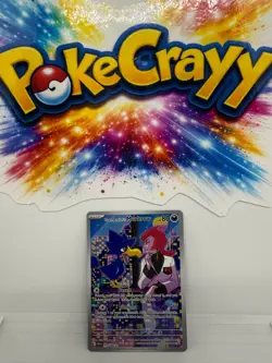 Team Rocket's Murkrow Illustration Rare SV10: Destined Rivals 200/182 NM Pokemon - Image 1