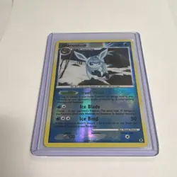 Pokemon Glaceon Uncommon Reverse Holo Rising Rivals 41/111 80 HP Stage 1 - Image 2