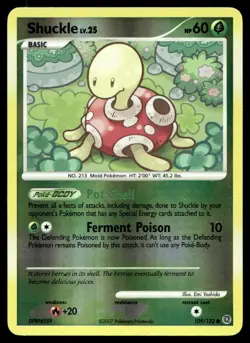 Shuckle Secret Wonders Reverse Holo 109/132 Pokemon TCG - Image 1