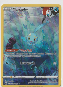 Pokemon TCG Manaphy GG06/GG70 Crown Zenith Galarian Gallery nm - Image 1