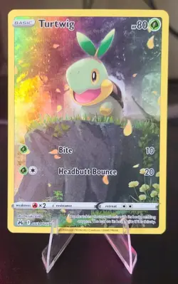 Turtwig Pokemon • Holo Rare • GG31/GG70 Crown Zenith: Galarian Gallery NM - Image 1