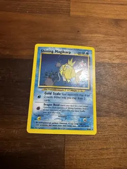 Pokemon TCG Neo Revelations Shining Magikarp 66/64 Shining Rare MP - Image 1