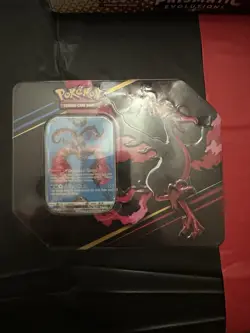 Pokemon Galarian Moltres Crown Zenith Factory Sealed Tin - 5 Booster Pack DENTED - Image 1