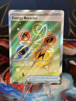 Pokemon TCG Energy Recycler 108/088 Full Art Perfect Order NM - Image 1