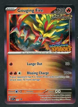 1x Gouging Fire 151 - Surging Sparks - Pokemon TCG - Black Star Promo NM - Image 1