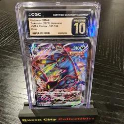 UMBREON VMAX HOLO - CGC PRISTINE 10 - 2021 POKEMON JPN VMAX CLIMAX - #101/184 - Image 1