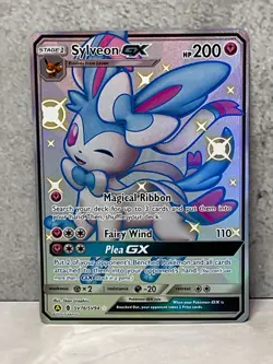 Pokemon Sylveon GX SV76/SV94 Sun & Moon Hidden Fates (Mint) - Image 1