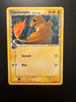 Pokemon TCG - 2006 EX Crystal Guardians Charmander Delta Species #49/100 - Image 1