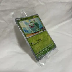 Bulbasaur Pokemon TCG Scarlet & Violet 151 Best Buy Stamped Promo Sealed 001/165 - Image 4