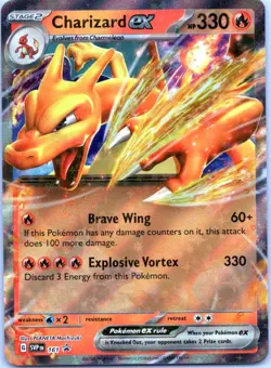 Charizard ex 161 Holo Promo Scarlet & Violet Promo Pokemon Near Mint - Image 1
