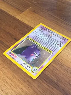 Pokemon Fossil Gengar 5/62 Holo HP - Image 5