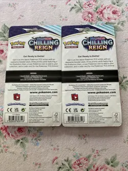 Pokemon TCG Chilling Reign Torchic Evolution Promo Set Sealed Pack X2 - Image 2