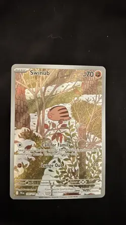 Pokemon TCG Lot:Tyranitar ex Full Art, 3x Illustration Rares (Swinub, Bellibolt) - Image 3