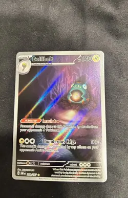 Pokemon TCG Lot:Tyranitar ex Full Art, 3x Illustration Rares (Swinub, Bellibolt) - Image 5