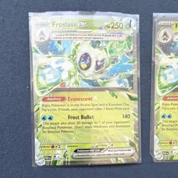 Pokemon TCG Froslass ex 003/182 Paradox Rift Holo Lot 3x English - Image 2