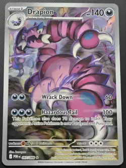 Pokemon TCG: Perfect Order - Drapion (097/088) Full Art Illustration Rare - Image 1