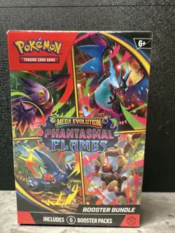 Pokemon TCG: Mega Evolution-Phantasmal Flames Booster Bundle - Image 1