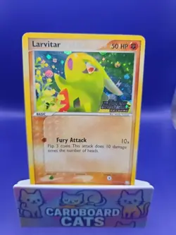 Larvitar 62/109 Reverse Holo Stamped - Pokemon TCG, EX Team Rocket Returns, 2004 - Image 1