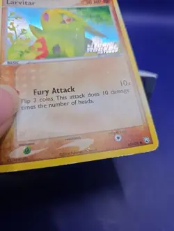 Larvitar 62/109 Reverse Holo Stamped - Pokemon TCG, EX Team Rocket Returns, 2004 - Image 3