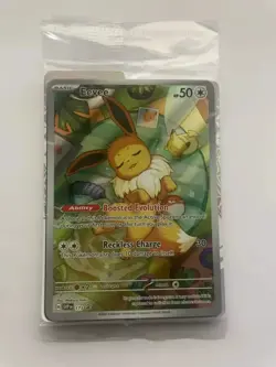 Eevee SVP 173 Black Star Promo SEALED Pokemon Prismatic Evolutions - Image 1