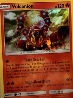 POKEMON UNBROKEN BONDS VOLCANION-HOLO UNB-LEAGUE BATTLE DECK Holo Bleed Psa 10 - Image 3
