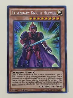 Yugioh Timaeus the Knight of Destiny Set Critias Hermos - NM Purple - Free Holo - Image 4