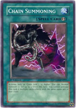 Yugioh! HP Chain Summoning - PTDN-EN057 - Common - 1st Edition Heavily Played, E - Image 1