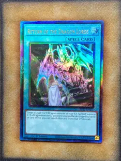 Yugioh Return of the Dragon Lords RA03-EN060 Prismatic Ultimate Rare 1st Ed NM - Image 1