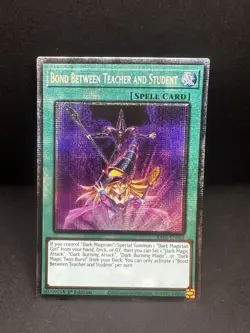 Yugioh! Bond Between Teacher and Student RA05-EN061 Starlight Rare 1st Edition - Image 1