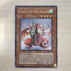 Konami Yu-Gi-Oh! Harpie's Pet Baby Dragon EOJ-EN013 1st Ed Ultimate Rare - Image 2