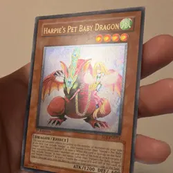 Konami Yu-Gi-Oh! Harpie's Pet Baby Dragon EOJ-EN013 1st Ed Ultimate Rare - Image 4