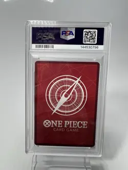 2025 ONE PIECE PROMOS PSA MAGAZINE EXCLUSIVE #001 SHANKS PSA 10 - Image 2