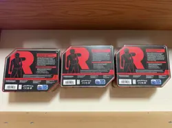 Pokemon TCG: Team Rocket Tin Sealed FULL SET ALL 3 Tins IN HAND SHIPS FAST - Image 2