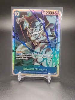Edward.Newgate OP13-042 Carrying on His Will Secret Rare White Beard NM+ - Image 1