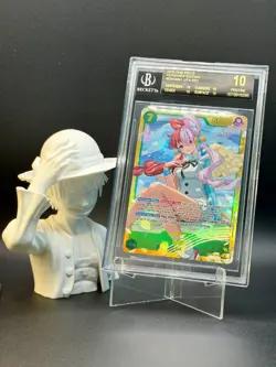 ONE OF ONE BLACK LABEL: One Piece Heroines: Uta SEC EB03-061 BGS 10 BL - Image 1