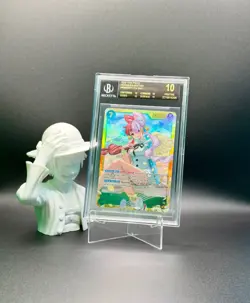 ONE OF ONE BLACK LABEL: One Piece Heroines: Uta SEC EB03-061 BGS 10 BL - Image 2