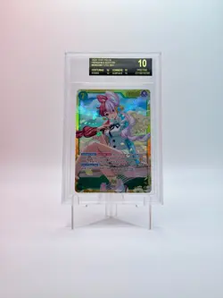 ONE OF ONE BLACK LABEL: One Piece Heroines: Uta SEC EB03-061 BGS 10 BL - Image 4