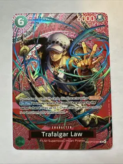 Trafalgar Law (SP) OP13-031 Adventure on Kami's Island Foil NM - Image 1